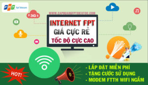 Lắp Wifi FPT Tại Xuân Hòa Cước Chỉ Từ 190K