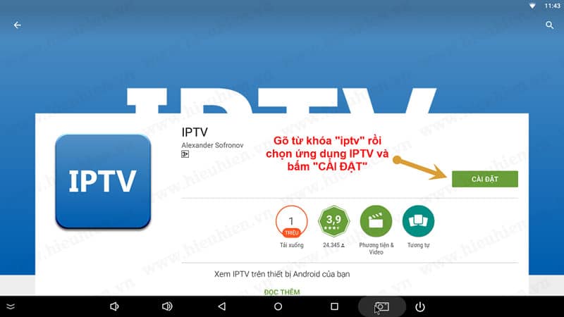 xem truyền hình iptv trên ddienj thoại