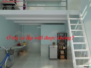 ở trọ có lắp wifi được không