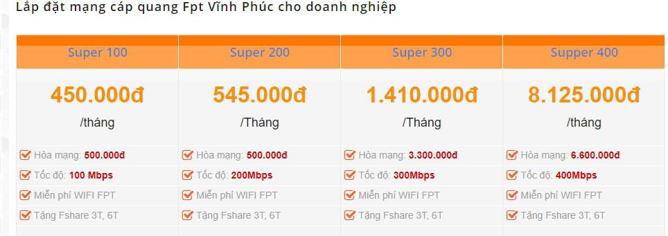 lắp mạng vĩnh phúc gói doanh nghiệp