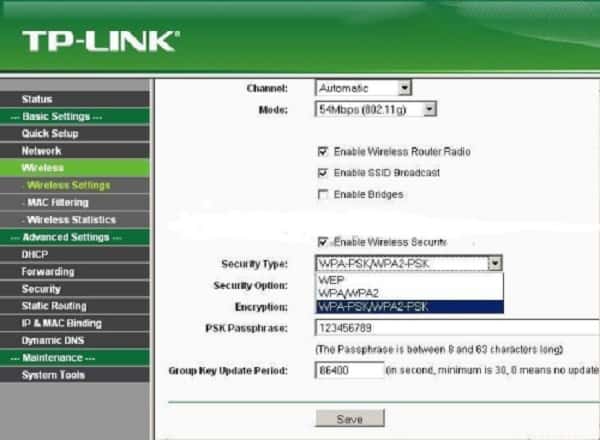 bộ phát wifi TP Link WR841N