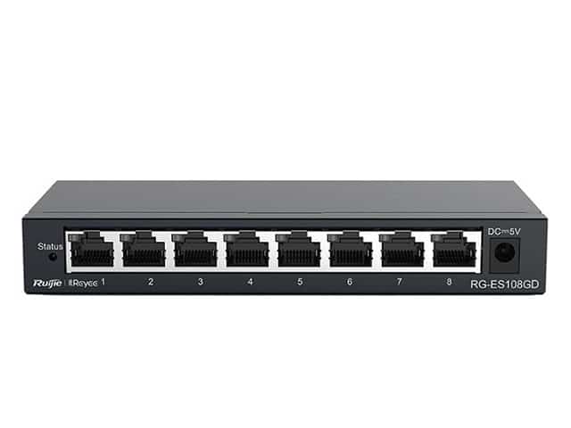 Thiết bị mạng chính hãng Ruijie RG-ES108GD