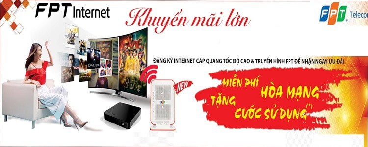 Khuyến mãi lắp mạng FPT Cầu Giấy