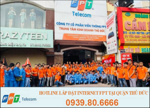 Lắp đặt mạng FPT tại Quận Thủ Đức – HCM siêu tốc độ
