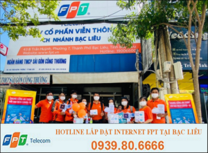 Lắp đặt mạng FPT tại Bạc Liêu khuyến mãi đặc biệt lớn 2022