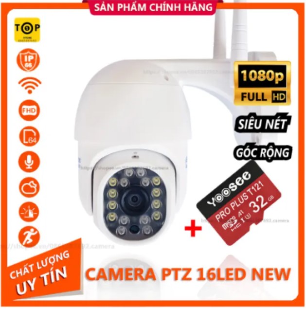 Camera Yoosee PTZ mini xoay 360